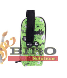 Penar școlar Milan "Tandem" cu 4 compartiment, echipat